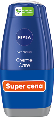 Nivea Sprchový gel Creme Care 2 x 500 ml