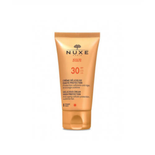 Nuxe Opalovací krém na obličej SPF 30 Sun (Delicious Cream High Protection) 50 ml