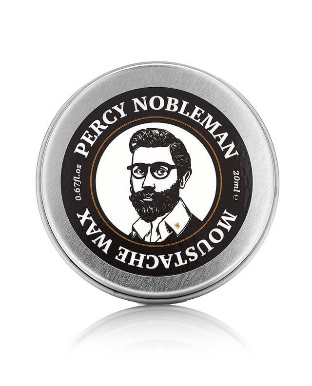 Percy Nobleman Vosk na fúzy s bambuckým maslom (Moustache Wax) 20 ml