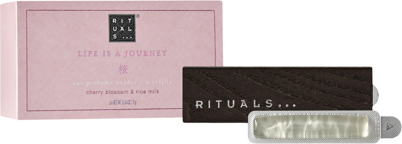 Rituals Vůně do auta Life is a Journey Sakura (Car Perfume Holder) 2 x 3 g
