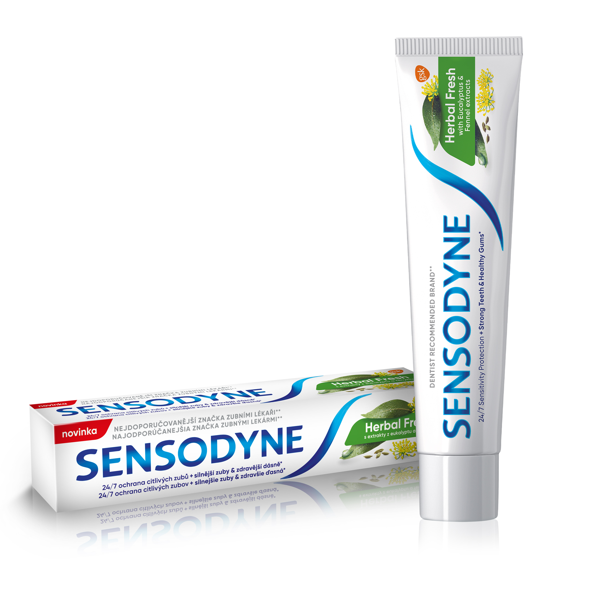Sensodyne Zubní pasta pro citlivé zuby Herbal Fresh 75 ml