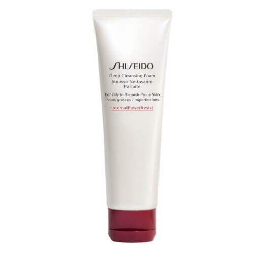 Shiseido Hĺbkovo čistiaca pena pre mastnú a problematickú pleť InternalPower Resist (Deep Cleansing Foam) 125 ml