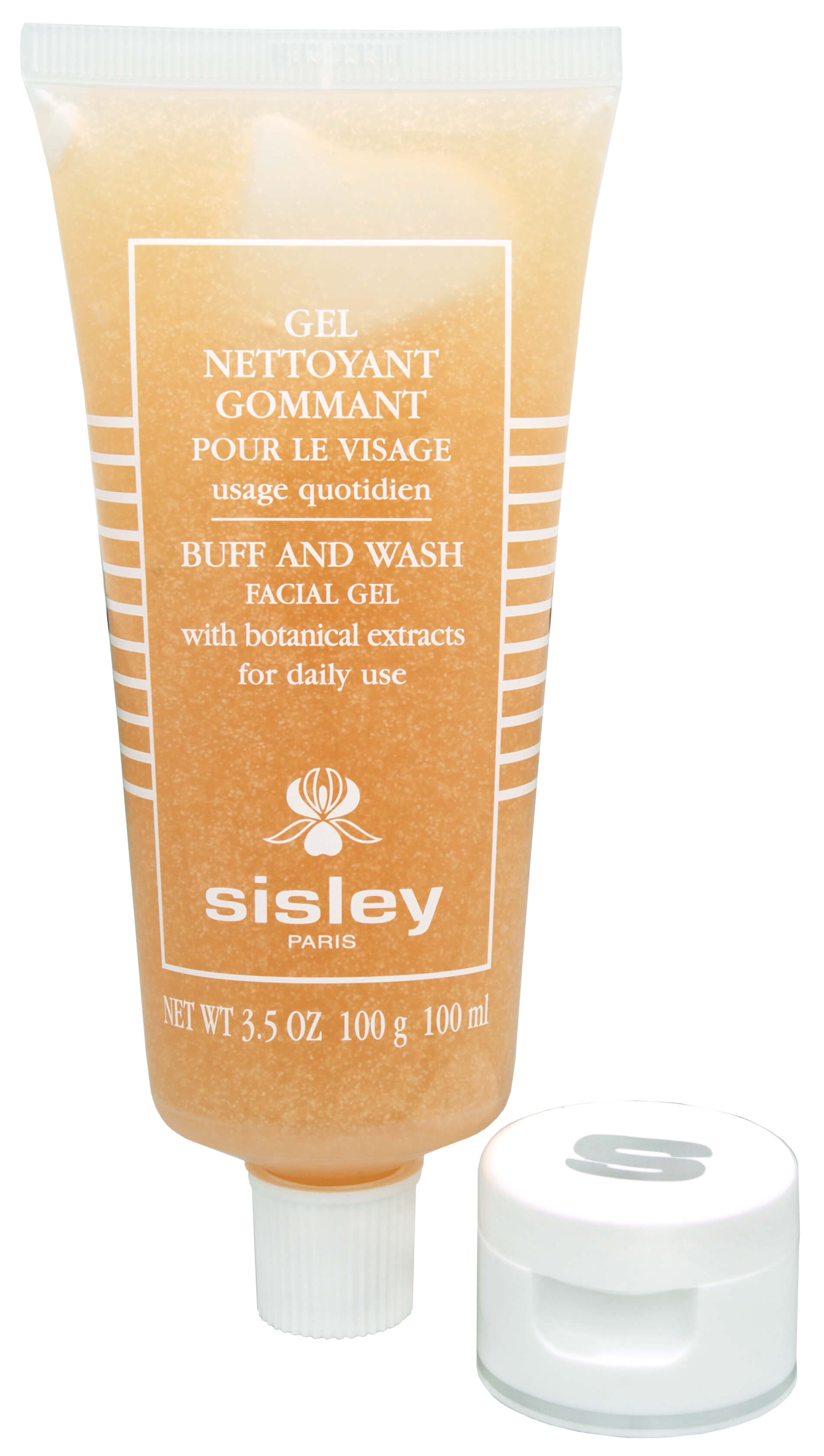 Sisley Čisticí pleťový gel s rostlinnými výtažky (Buff and Wash Facial Gel) 100 ml