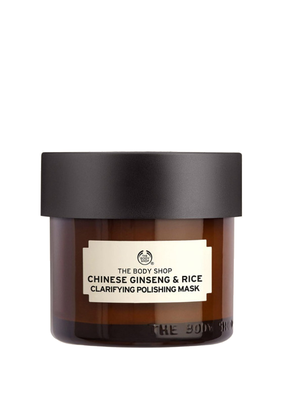 The Body Shop Rozjasňující pleťová maska Chinese Ginseng & Rice (Clarifying Polishing Mask) 75 ml