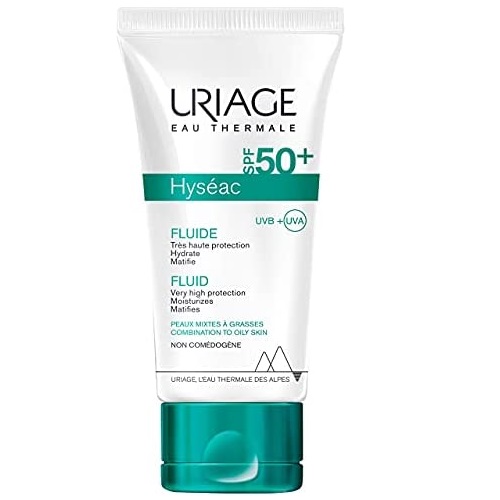 Uriage Matující fluid s hydratačním účinkem SPF 50+ Hyséac (Fluid) 50 ml
