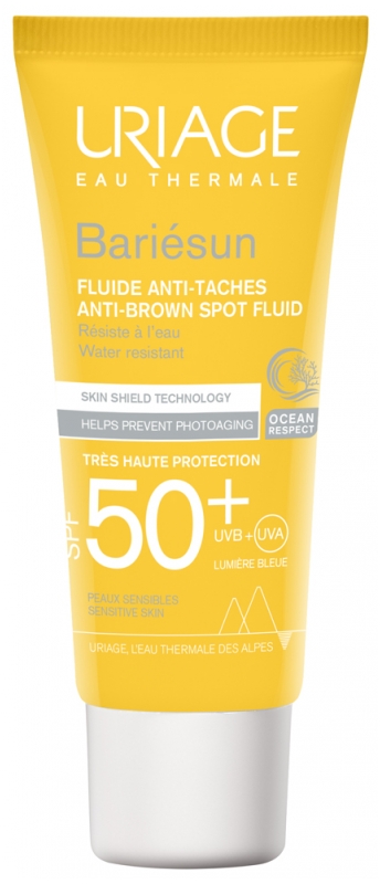 Uriage Ochranný fluid proti pigmentovým skvrnám SPF 50+ Bariesun (Anti-Brown Spot Fluid) 40 ml