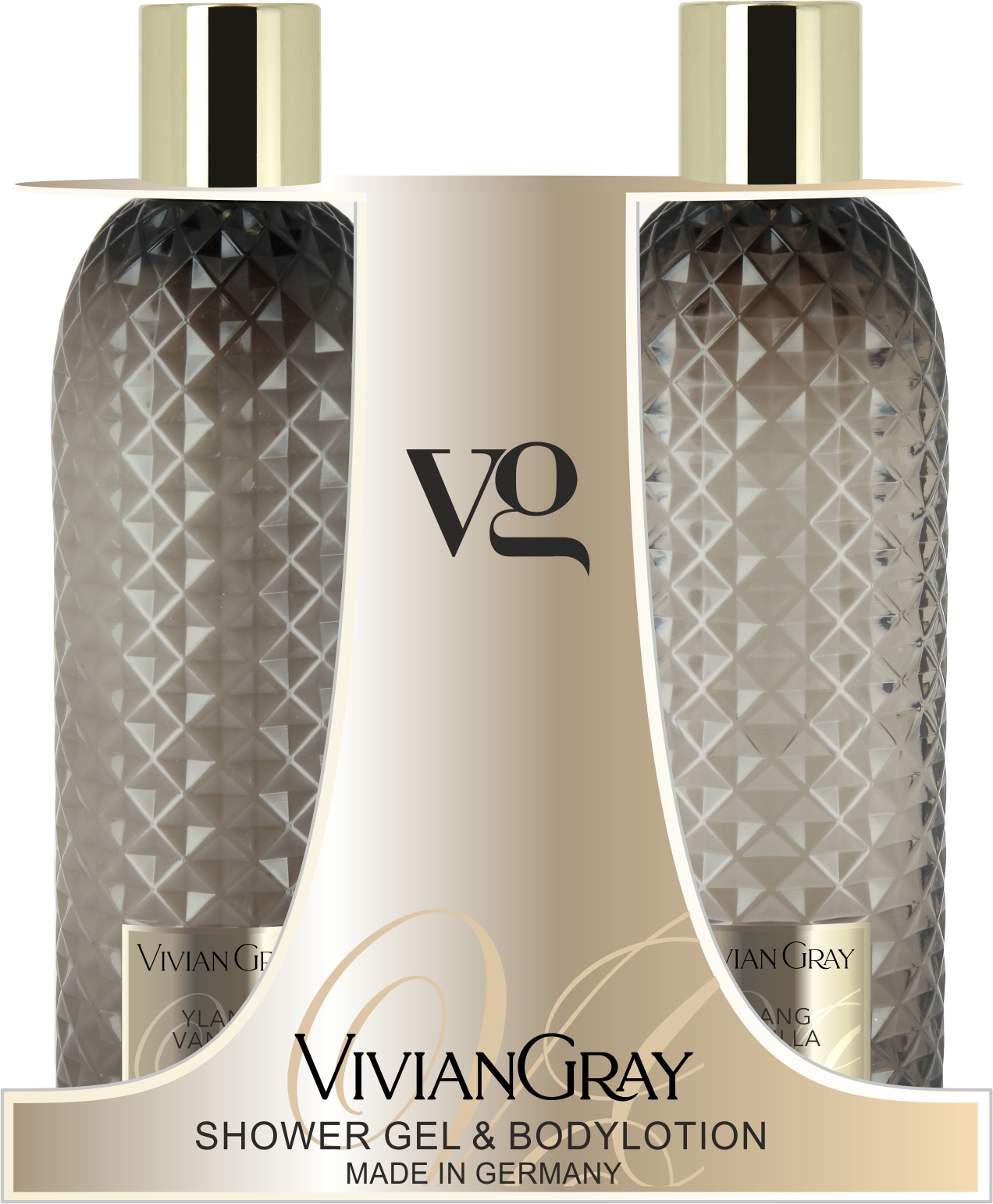 Vivian Gray Kosmetická sada péče o tělo Ylang & Vanilla (Shower Gel & Body Lotion)