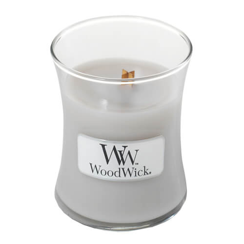 WoodWick Vonná sviečka váza Warm Wool 85 g