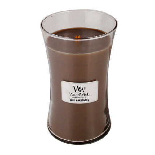 WoodWick Vonná sviečka váza veľká Sand & Driftwood 609,5 g