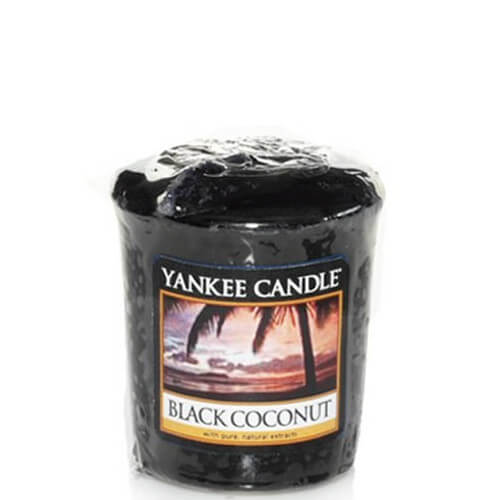 Yankee Candle Aromatická votívny sviečka Black Coconut 49 g