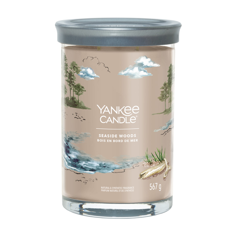 Yankee Candle Aromatická sviečka Signature tumbler veľký Seaside Woods 567 g