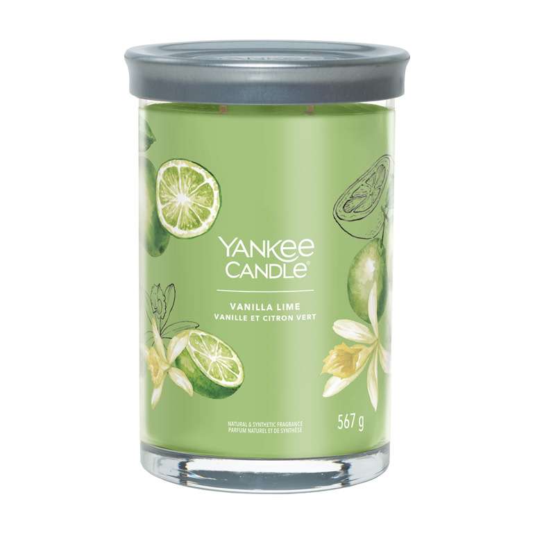 Yankee Candle Aromatická sviečka Signature tumbler veľký Vanilla Lime 567 g