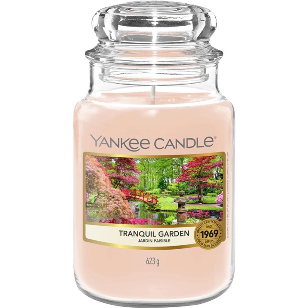 Yankee Candle Aromatická svíčka velká Tranquil Garden 623 g