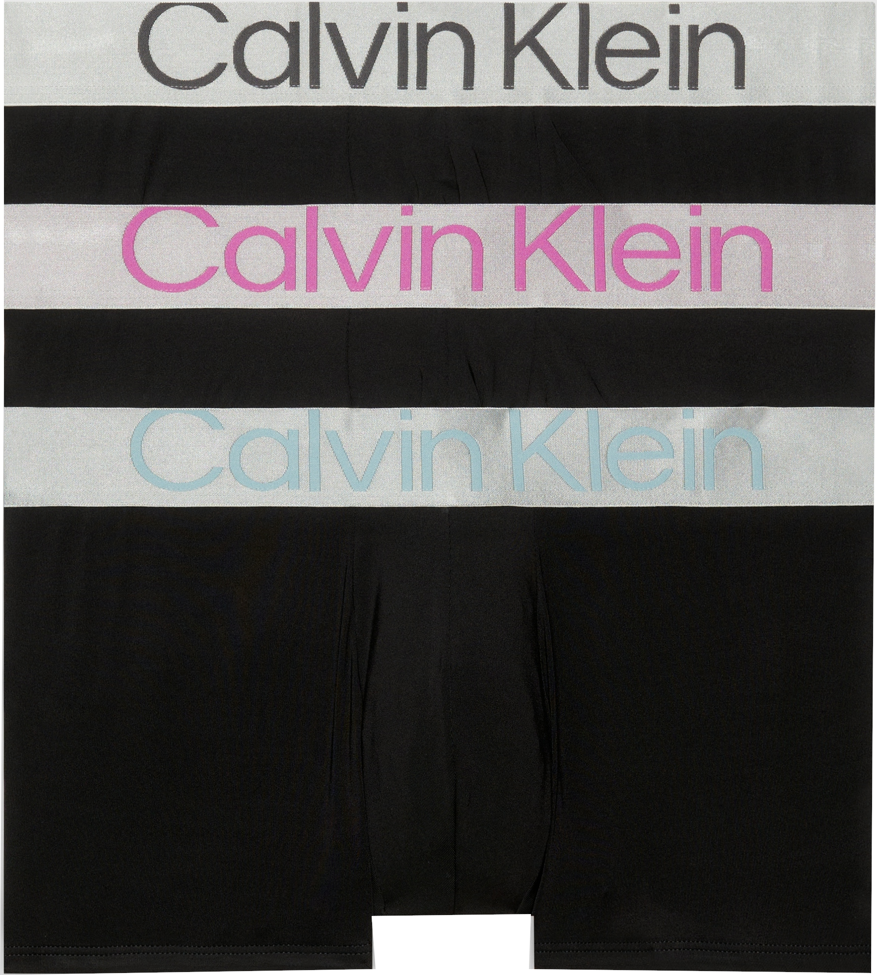 Calvin Klein 3 PACK - pánské boxerky NB3074A-MHQ L