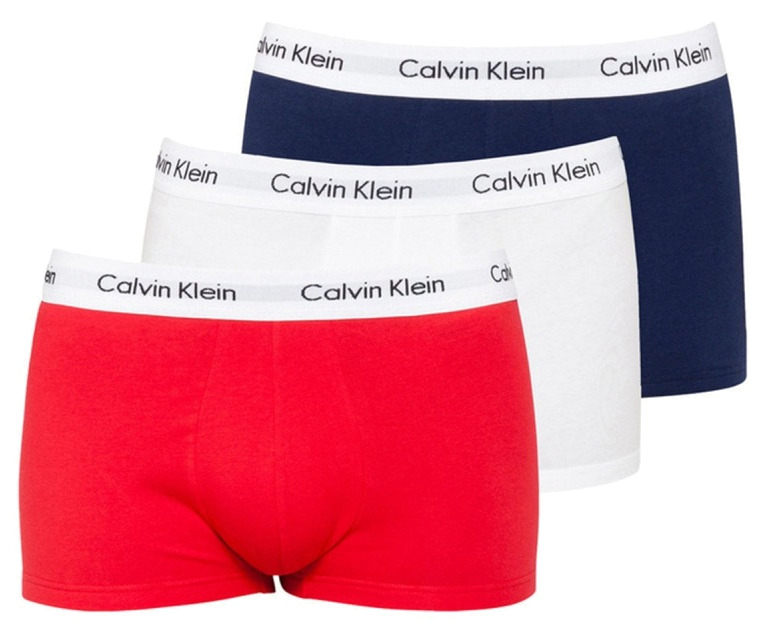 Calvin Klein 3 PACK - pánské boxerky U2664G-I03 M