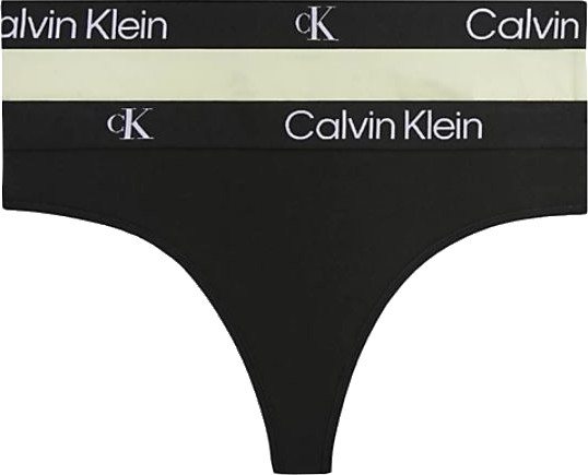 Calvin Klein 2 PACK - dámske tangá CK96 QD3990E-BP5 XL