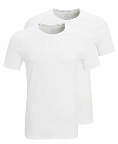 Calvin Klein 2 PACK - pánské triko Regular Fit NB1088A-100 XL
