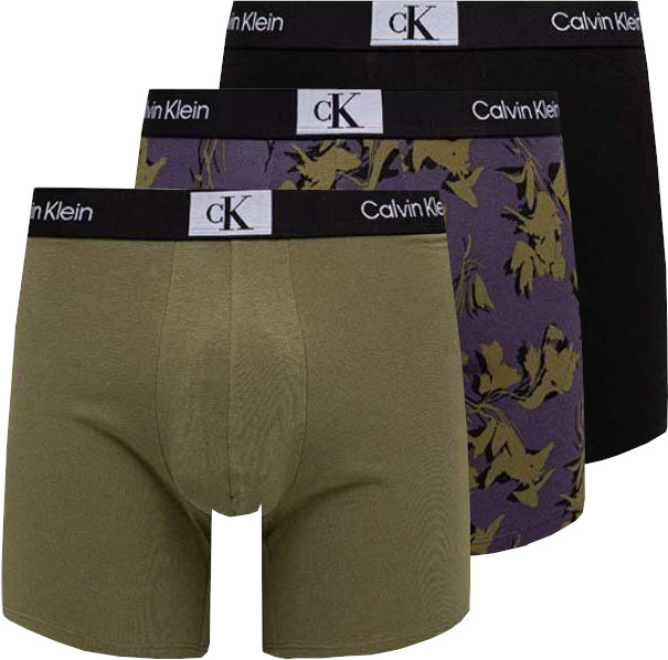 Calvin Klein 3 PACK - pánské boxerky CK96 NB3529E-I14 M