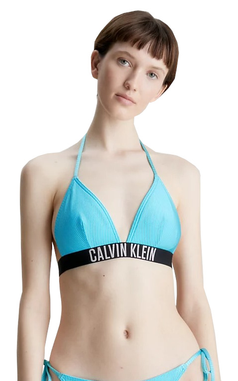 Calvin Klein Dámská plavková podprsenka Triangle KW0KW01967-CU8 S