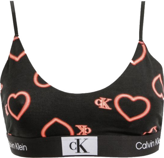 Calvin Klein Dámska podprsenka CK96 Bralette QF7477E-H1R S