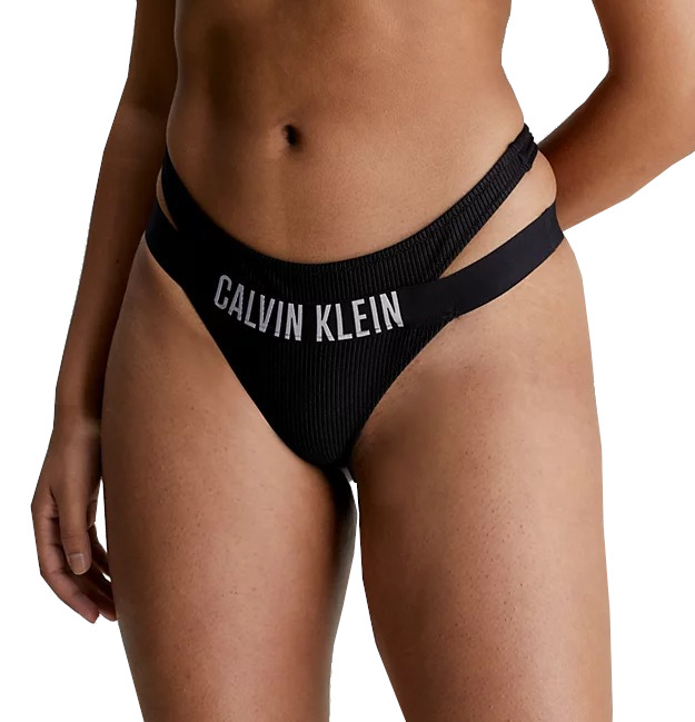 Calvin Klein Dámské plavkové kalhotky Brazilian KW0KW02016-BEH XL
