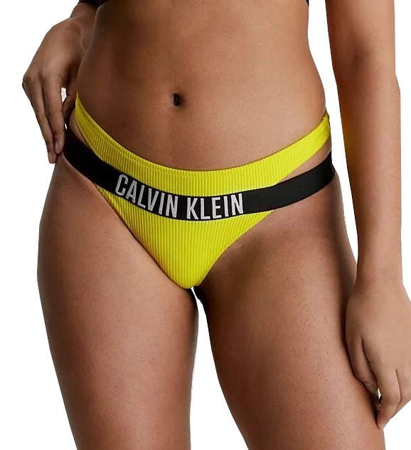 Calvin Klein Dámské plavkové kalhotky Brazilian KW0KW02016-LRF M