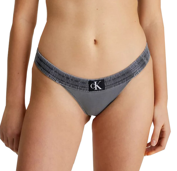 Calvin Klein Dámské plavkové kalhotky Brazilian KW0KW02065-BEH L
