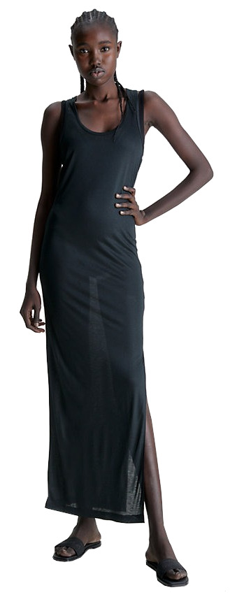 Calvin Klein Dámské šaty KW0KW02096-BEH L