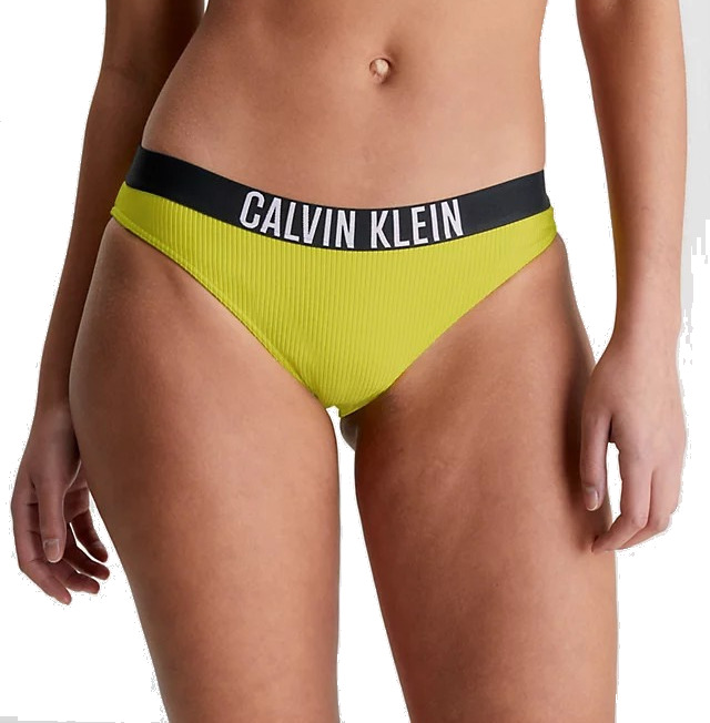 Calvin Klein Dámské plavkové kalhotky Bikini KW0KW01986-LRF XL