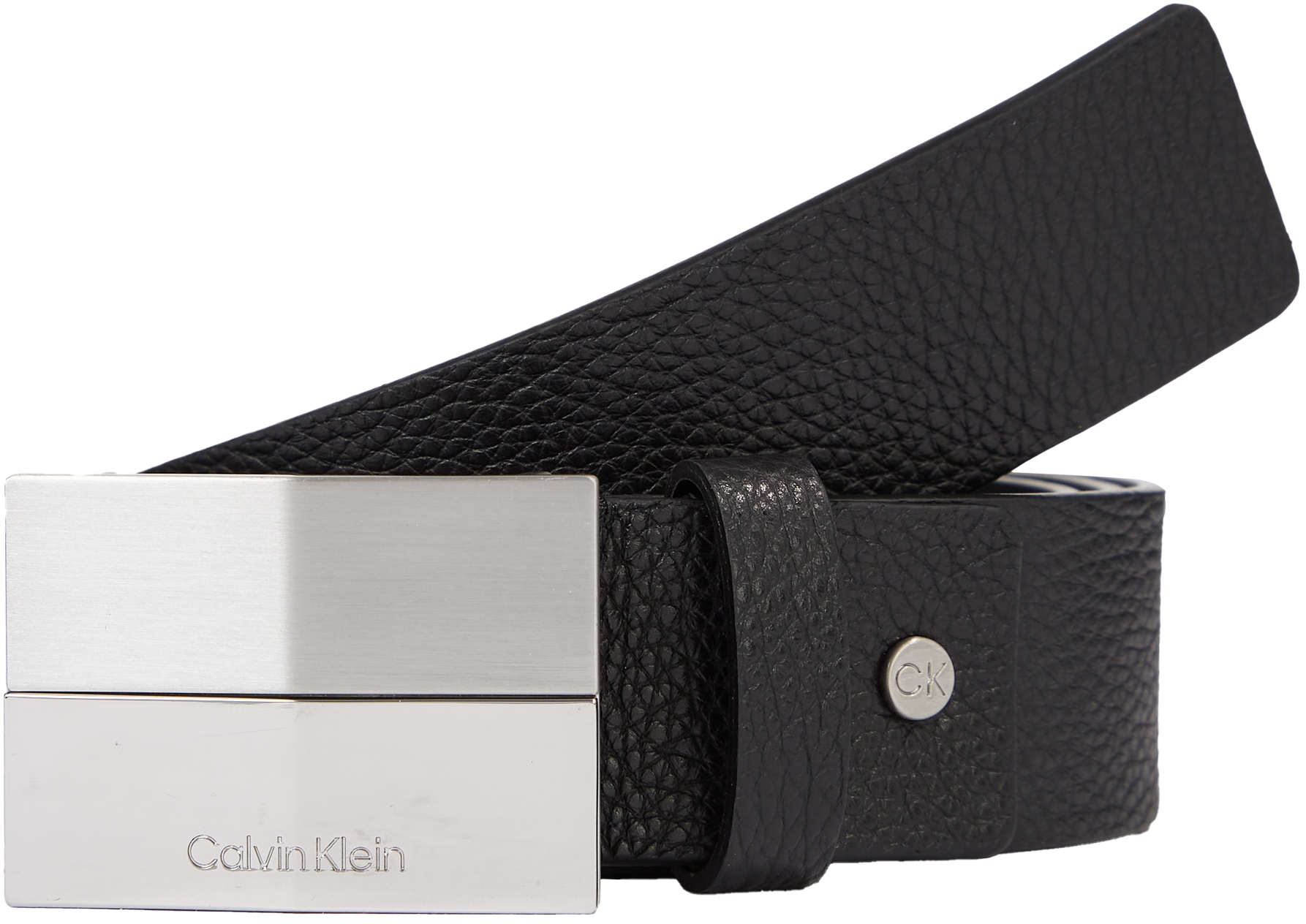 Calvin Klein Pánsky kožený opasok K50K510935BAX 105 cm
