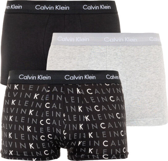 Calvin Klein 3 PACK - pánské boxerky U2664G-YKS XL