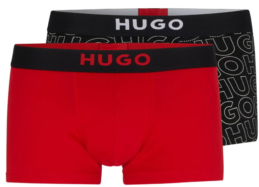 Hugo Boss 2 PACK - pánské boxerky HUGO 50501384-968 XXL