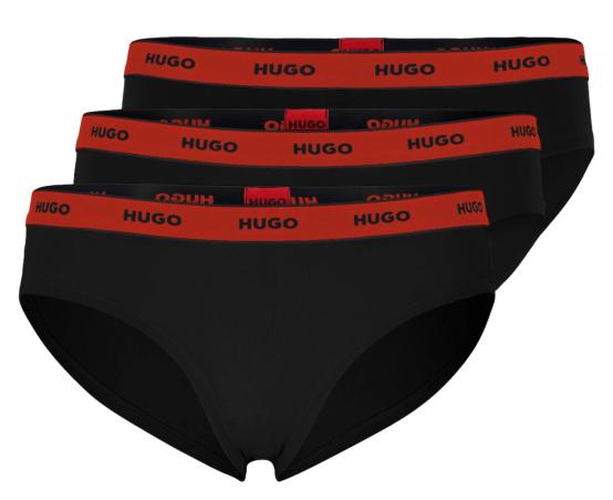Hugo Boss 3 PACK - dámské kalhotky HUGO 50480157-005 S