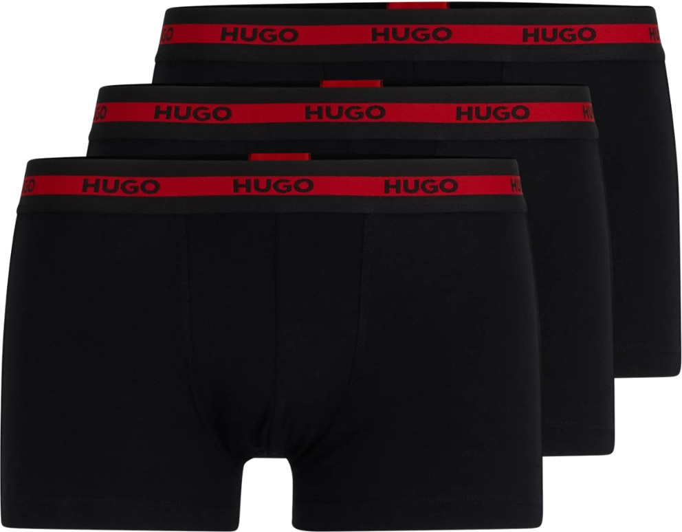 Hugo Boss 3 PACK - pánské boxerky HUGO 50492375-002 XXL