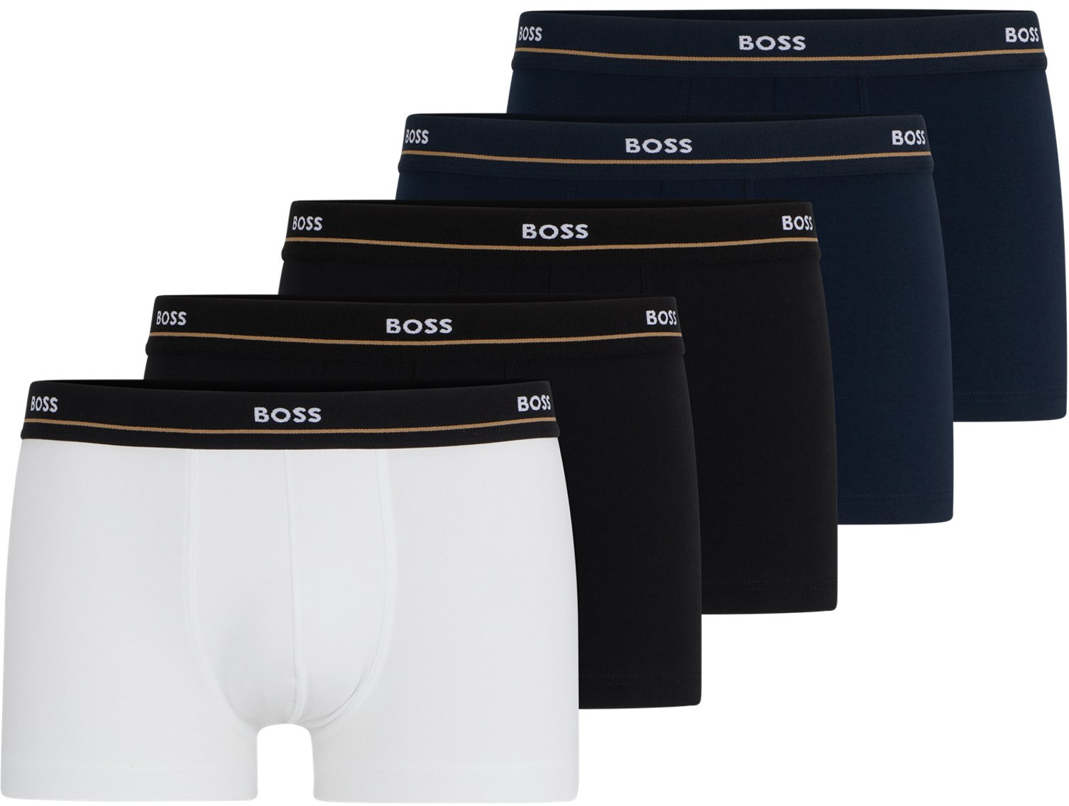Hugo Boss 5 PACK - pánské boxerky BOSS 50475275-460 M