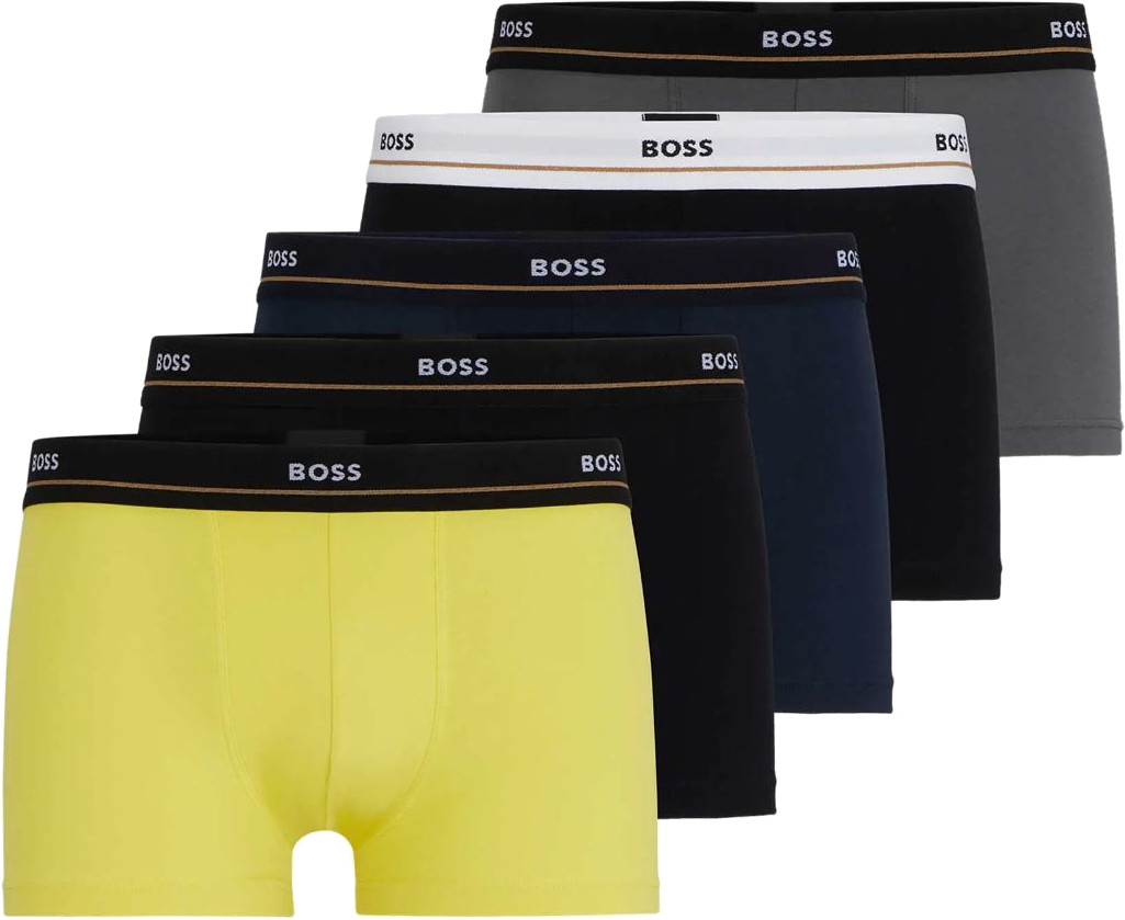 Hugo Boss 5 PACK - pánské boxerky BOSS 50508889-986 XXL