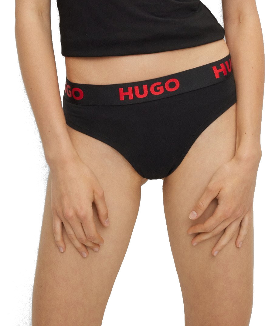 Hugo Boss Dámská tanga HUGO 50469651-001 S
