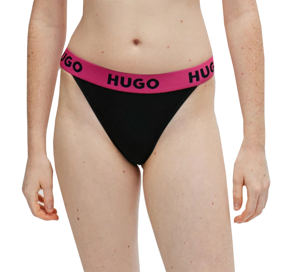 Hugo Boss Dámská tanga HUGO 50509361-001 XL