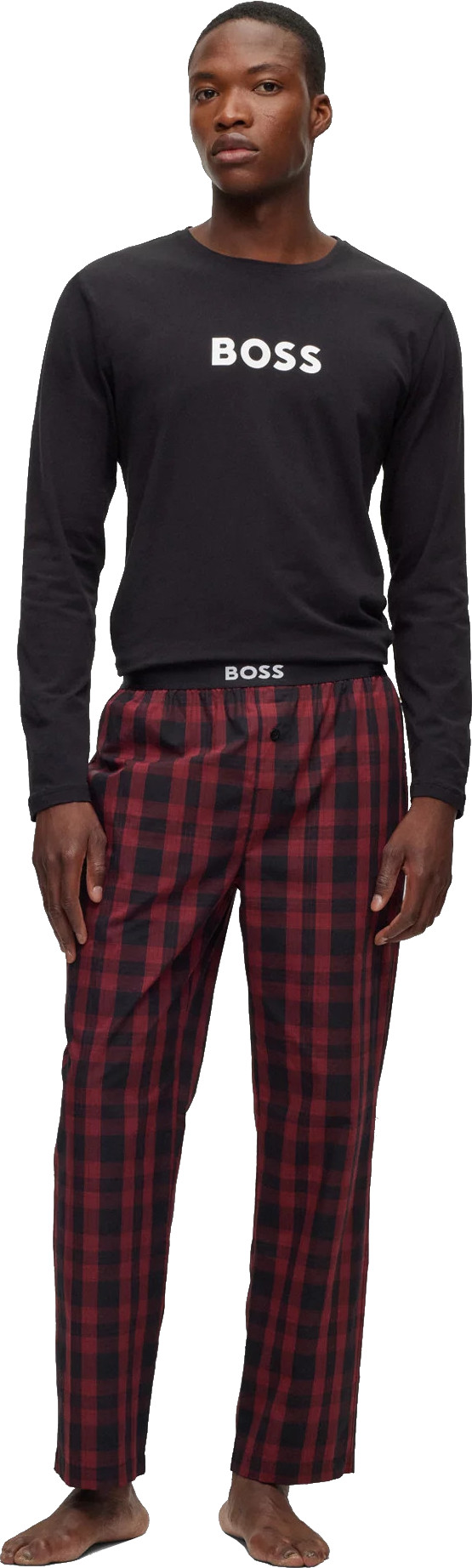 Hugo Boss Pánske pyžamo BOSS Regular Fit 50488084-602 XXL