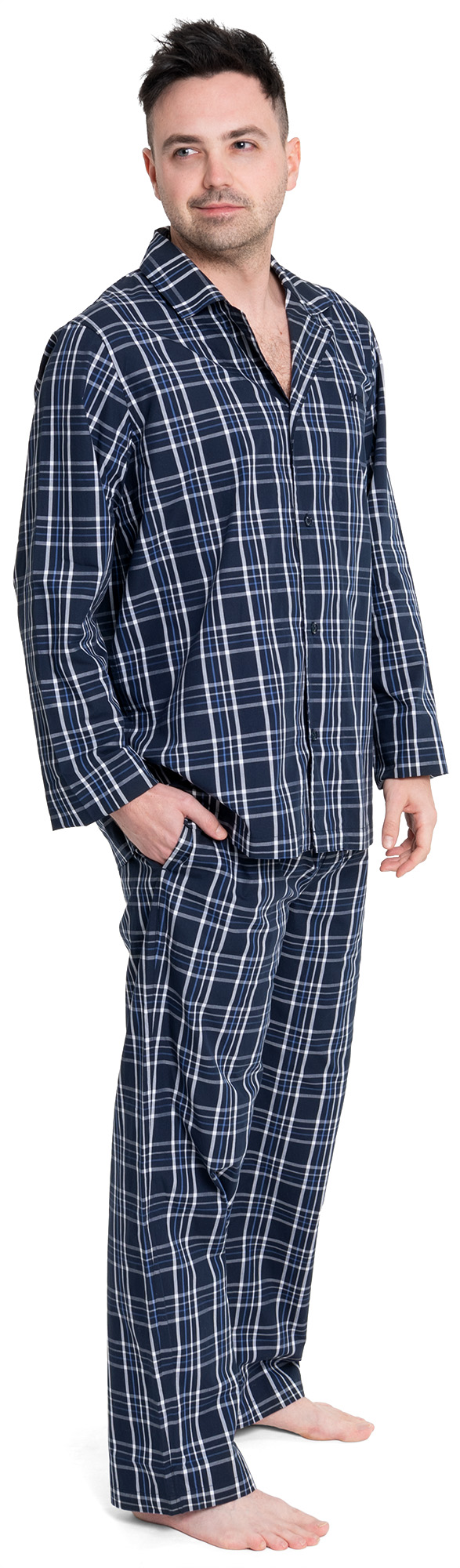 Hugo Boss Pánské pyžamo BOSS 50509358-402 L
