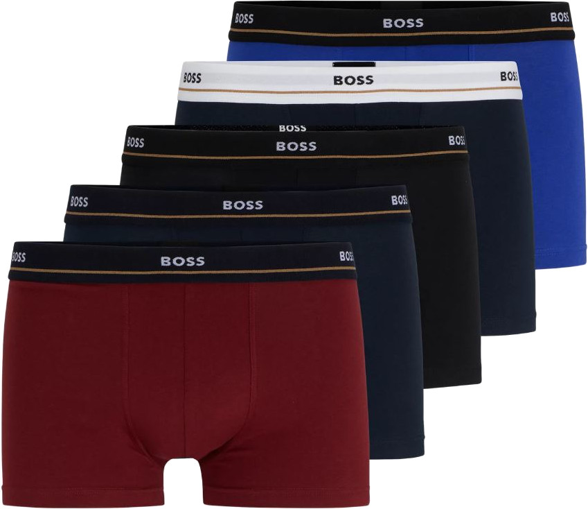 Hugo Boss 5 PACK - pánské boxerky BOSS 50499430-974 XXL