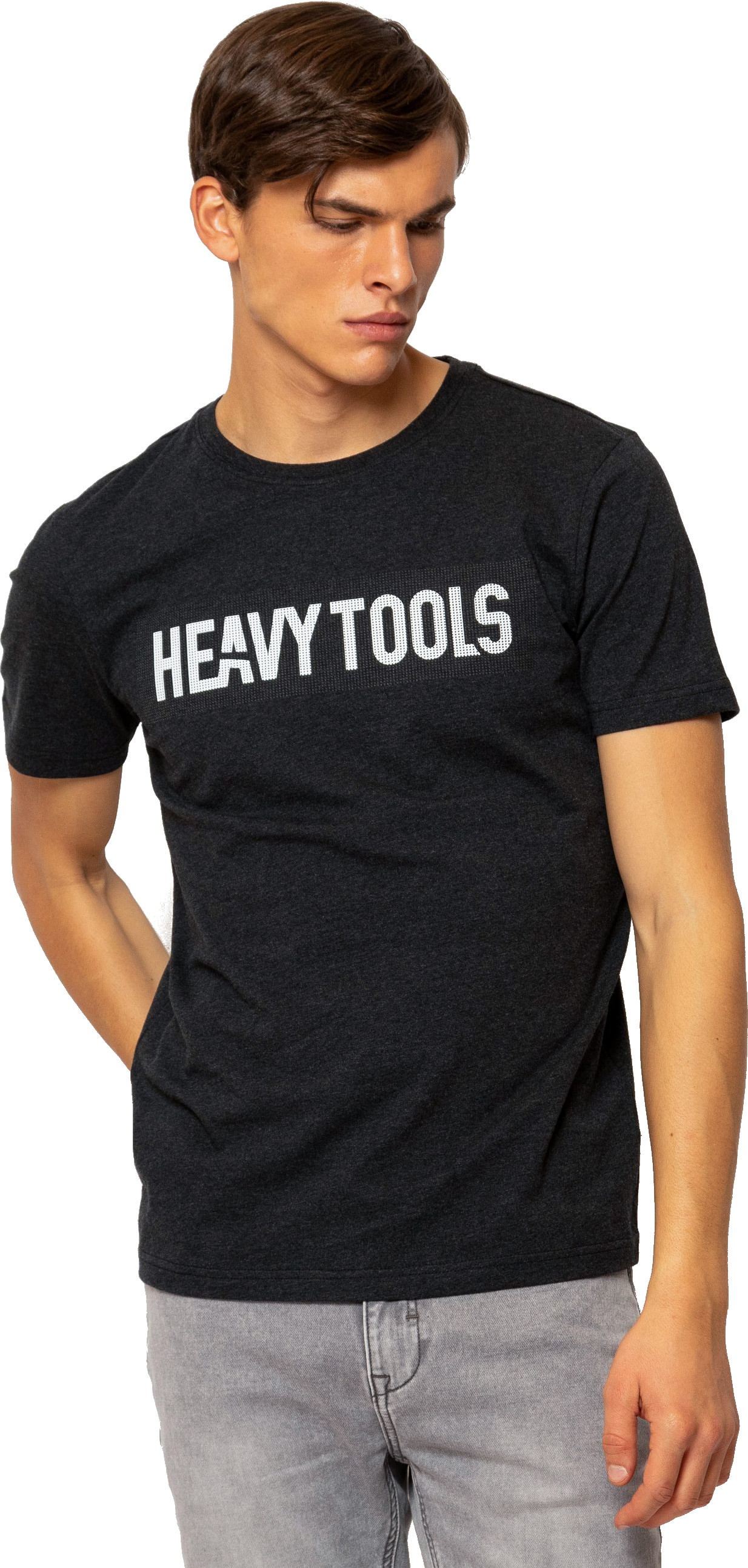 Heavy Tools Pánské triko Mercer Regular Fit C3W23532RT L