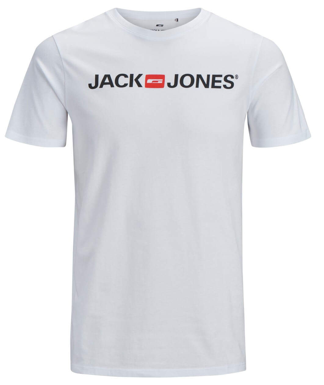Jack&Jones Pánske tričko JJECORP Slim Fit 12137126 White L