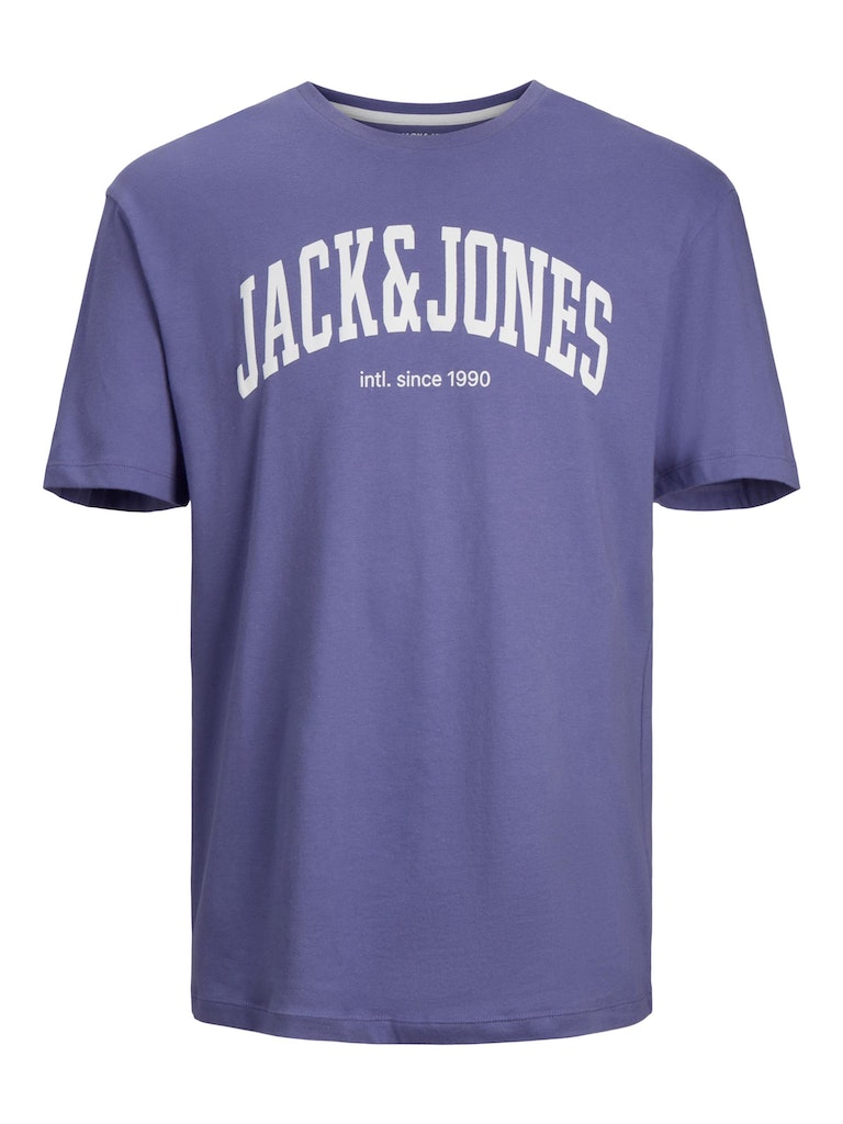 Jack&Jones Pánské triko JJEJOSH Relaxed Fit 12236514 twilight purple XL