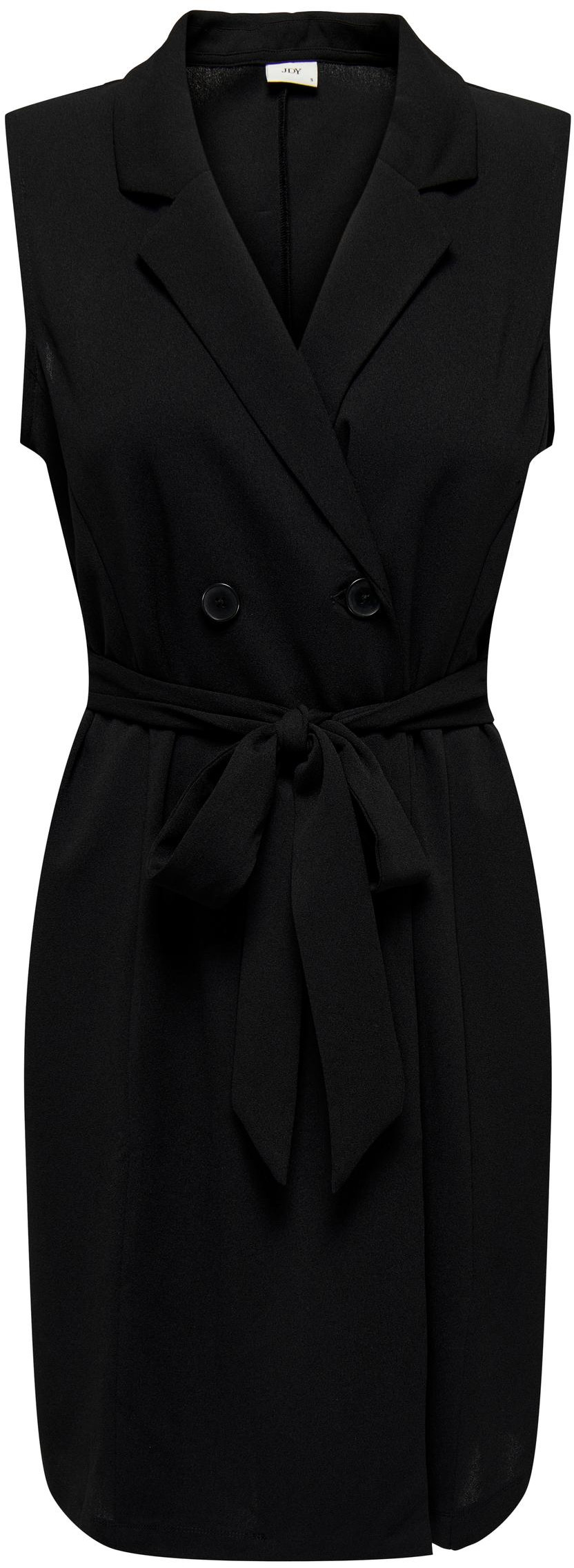 Jacqueline de Yong Dámske šaty JDYGEGGO Regular Fit 15302515 Black M