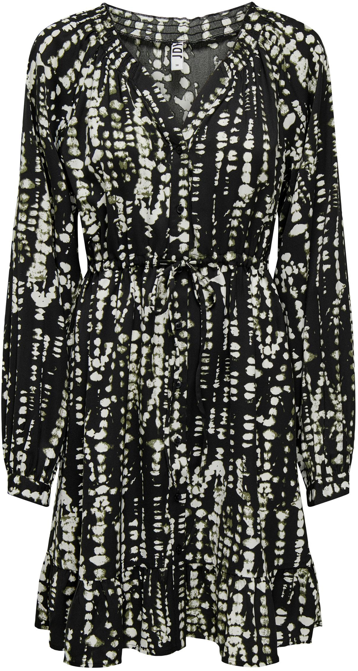 Jacqueline de Yong Dámske šaty JDYJACKSON Regular Fit 15305098 Black XL
