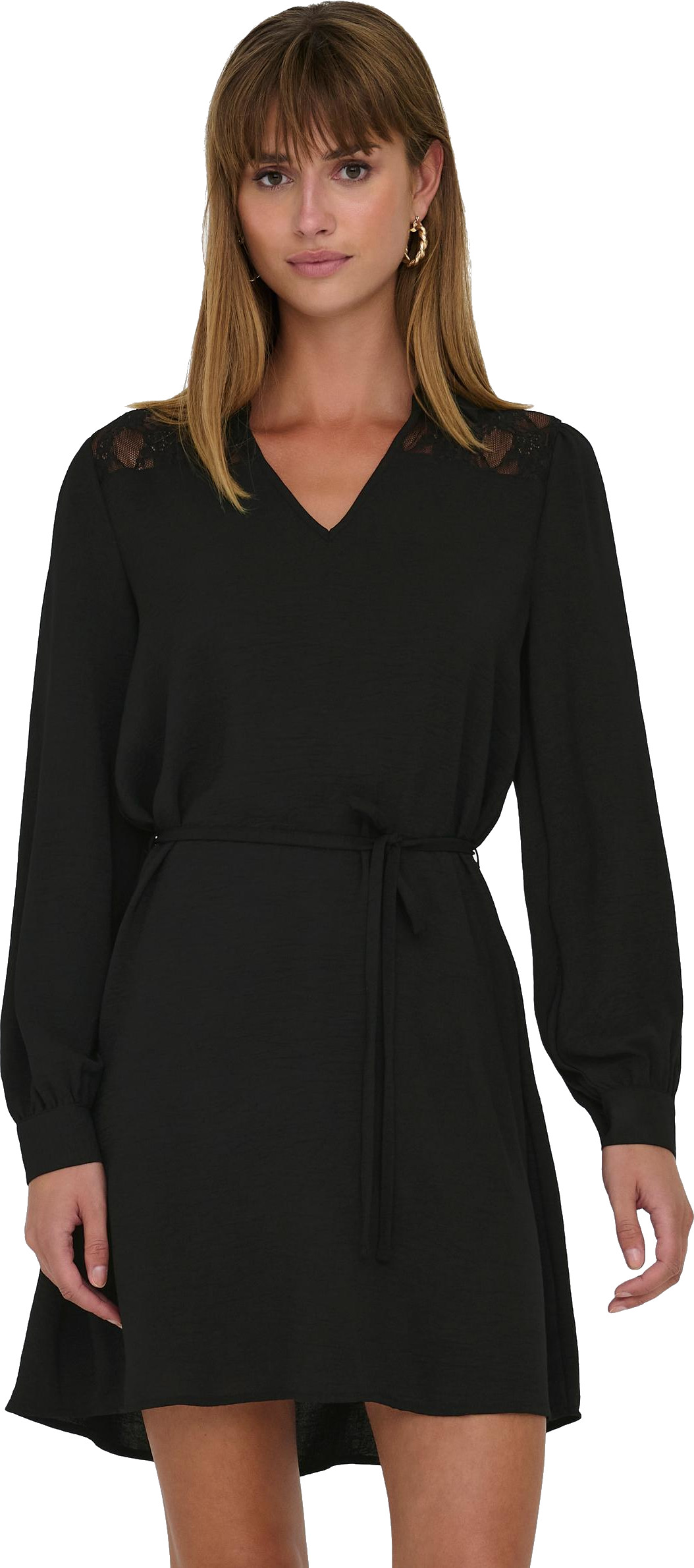 Jacqueline de Yong Dámske šaty JDYLION Regular Fit 15308123 Black XL