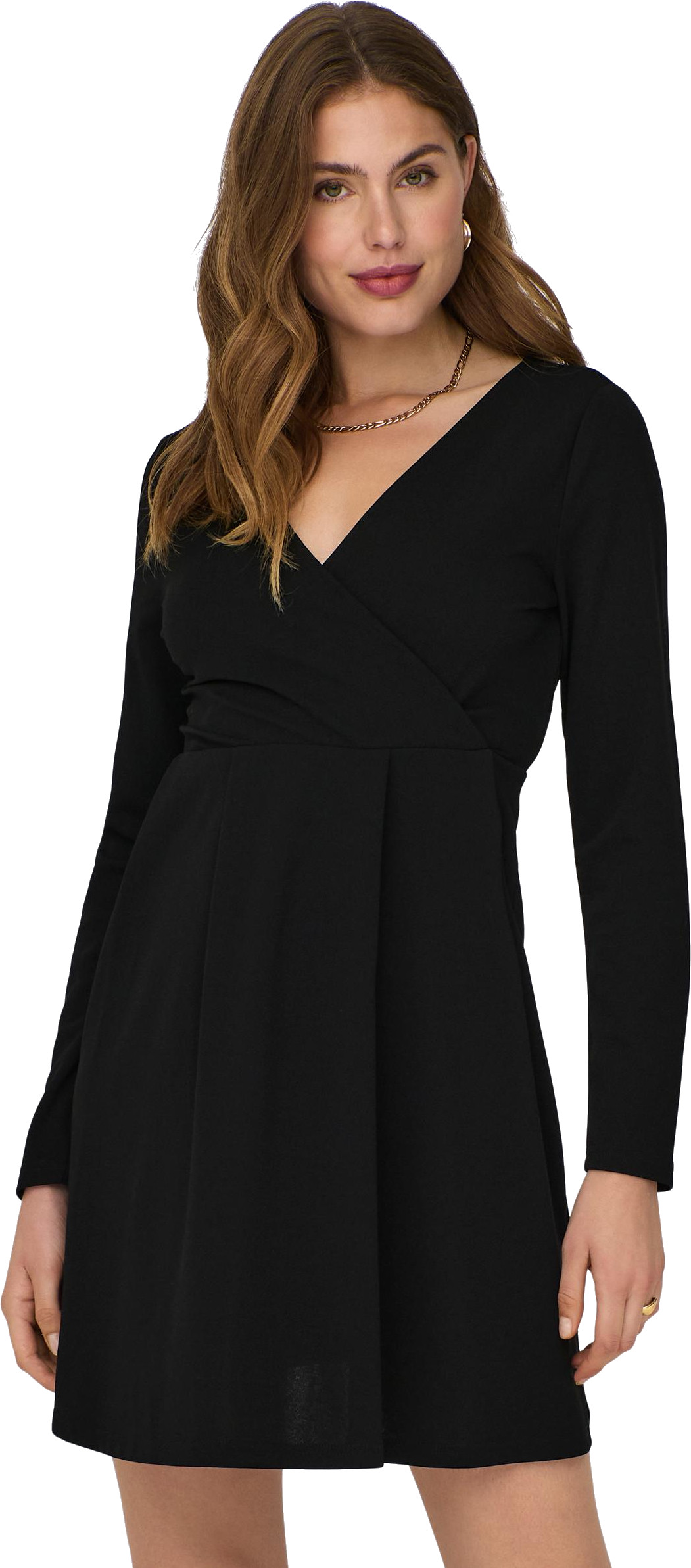 Jacqueline de Yong Dámské šaty JDYMEKKO Regular Fit 15309548 Black L
