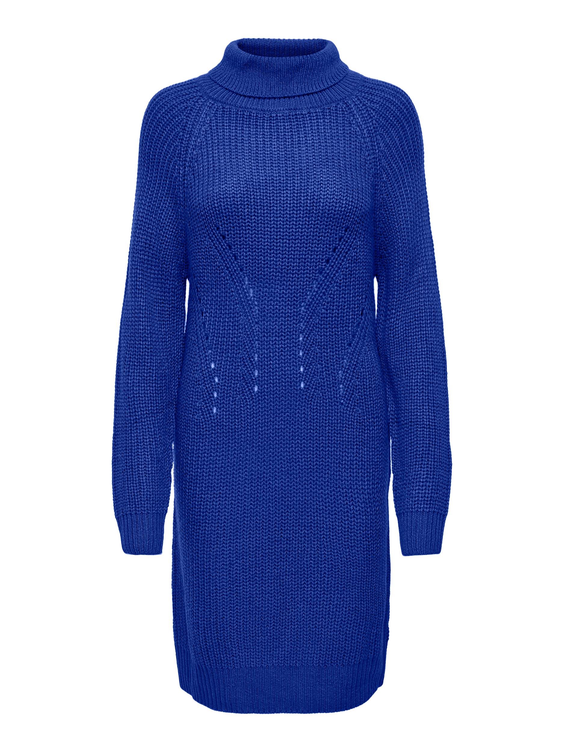 Jacqueline de Yong Dámske šaty JDYNEW Relaxed Fit 15300295 Dazzling Blue M