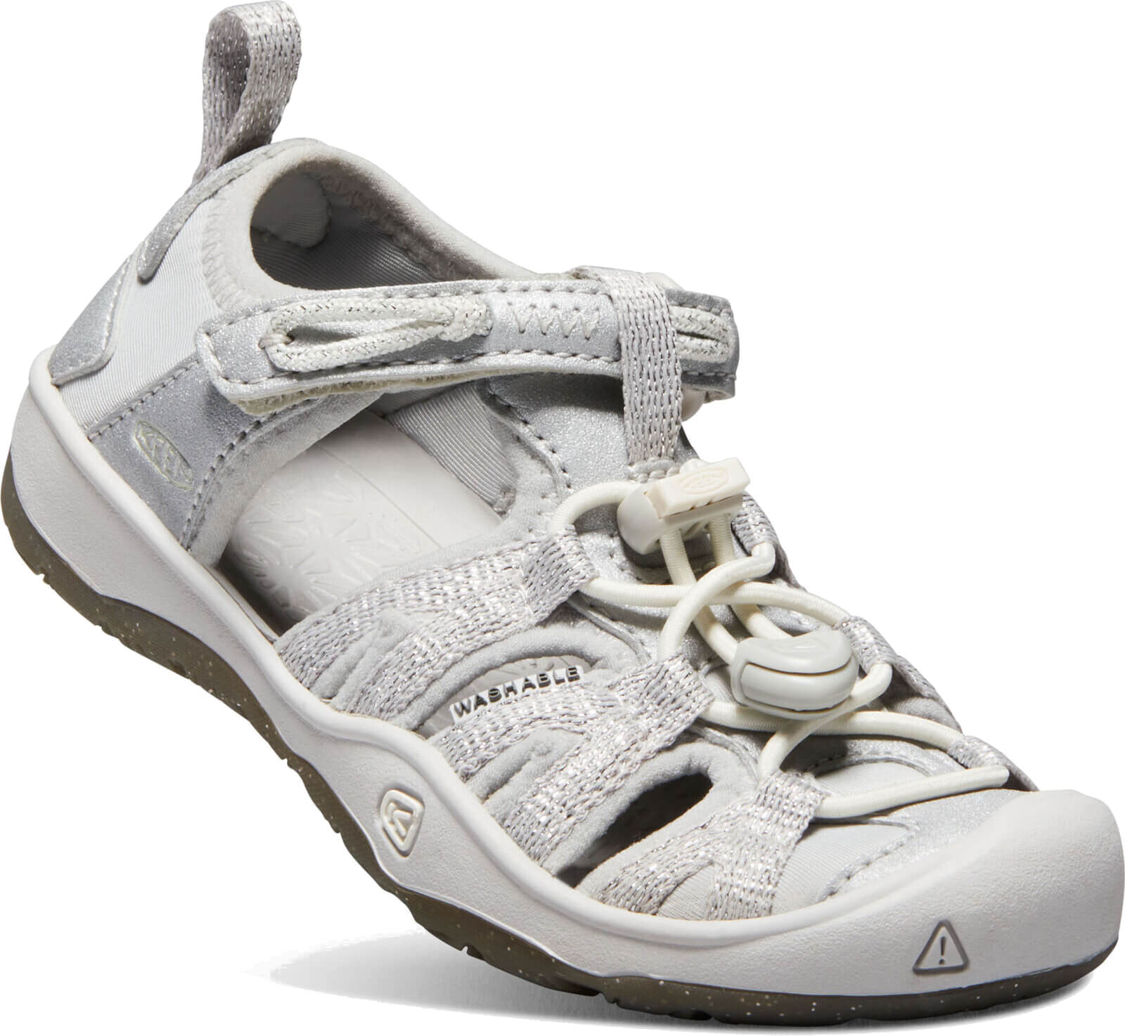 KEEN Detské sandále MOXIE 1018363 Silver 25-26